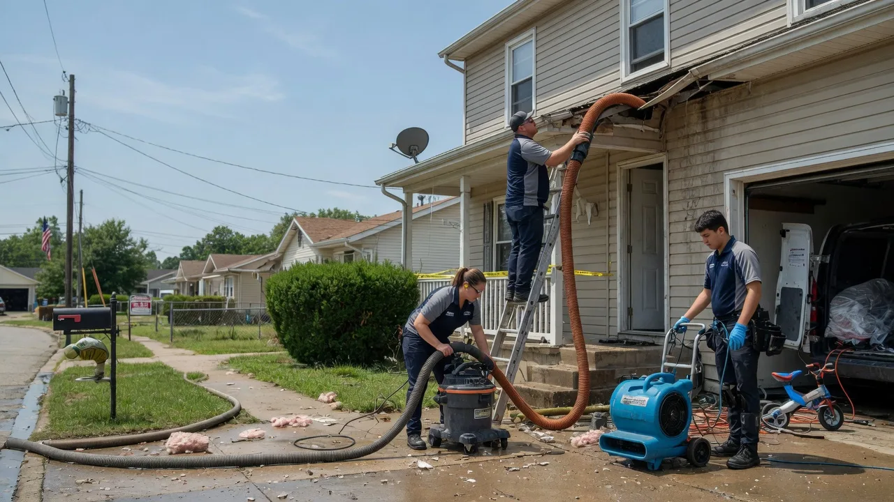 Water Damage Restoration in Kampsville, IL near me